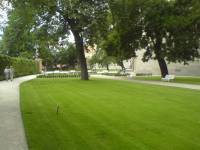 juni 2012: de sørlige hagene på Praha-borgen
