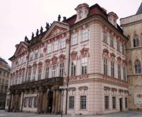 Praha-Gamlebyen, Gamle bytorget, Kinsky-adelspalass;